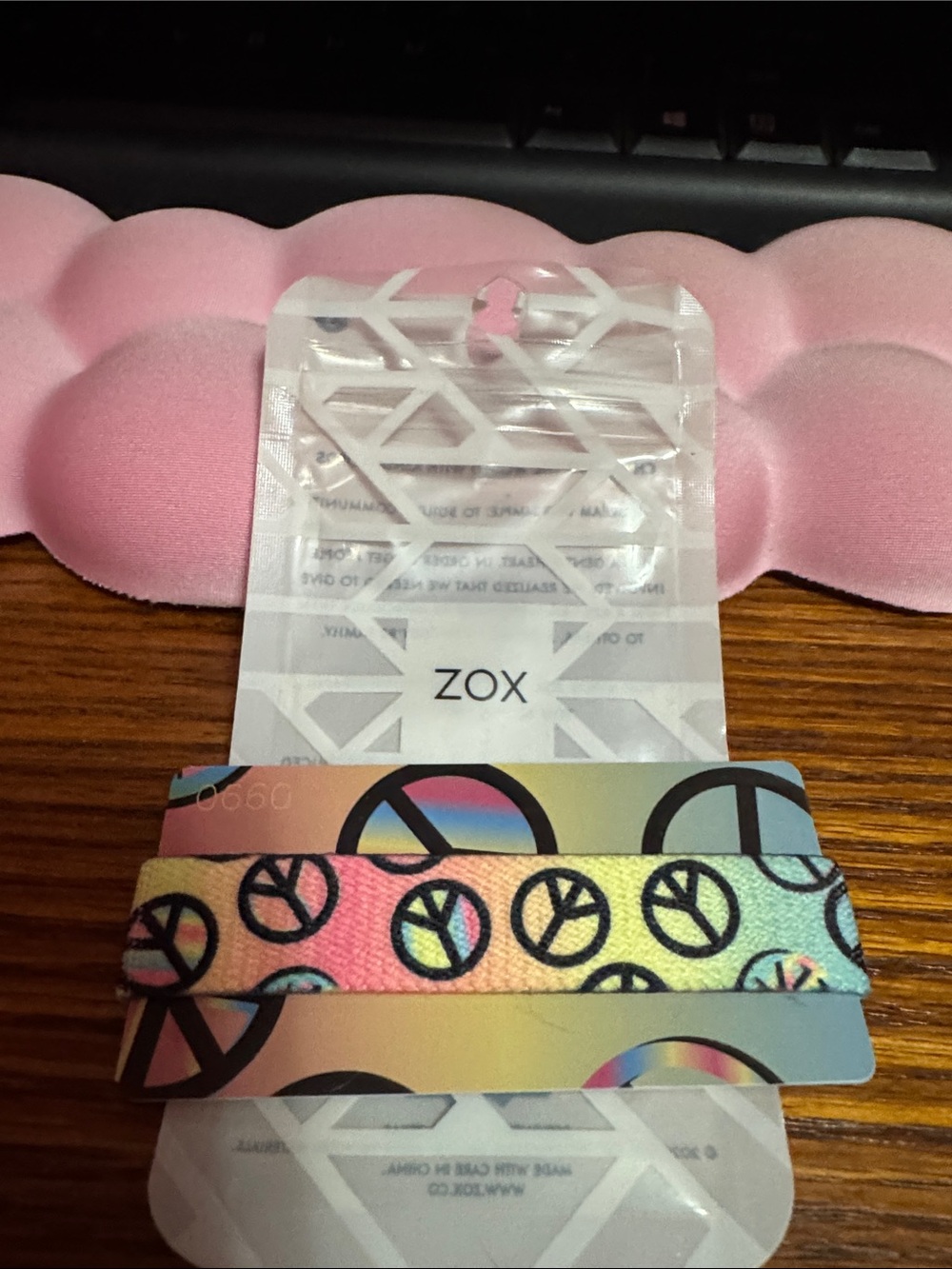 ZOX Give Peace a Chance bracelet (medium)